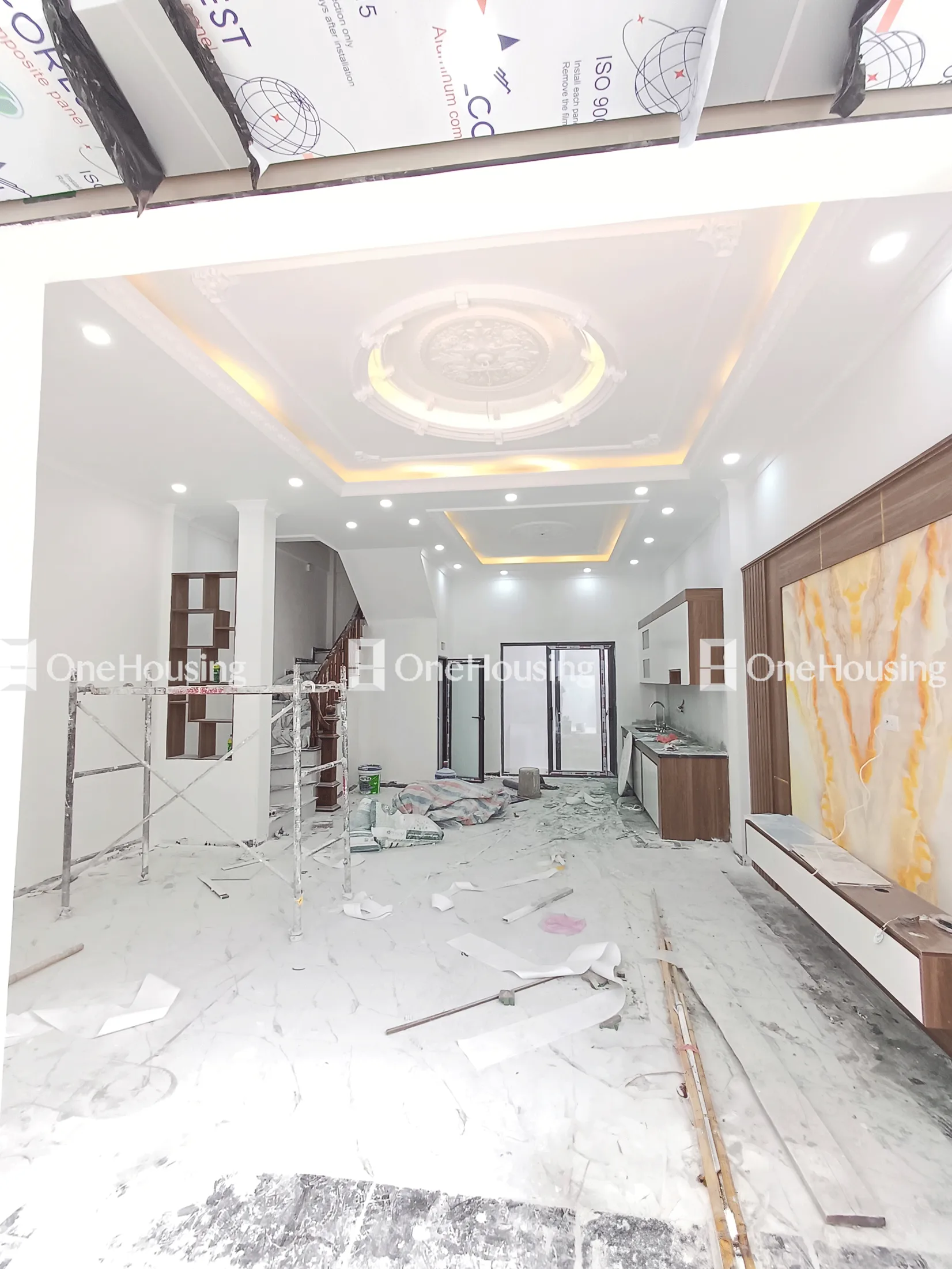 Nhà mặt ngõ cách Đường Vĩnh Quỳnh 150m, diện tích 43.1m² x 4 tầng, mặt tiền 5.42m